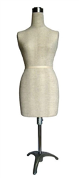 Miniature Countertop Dress Maker Form Size 6 Half Scale