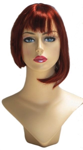 Dark Brown Display Wig