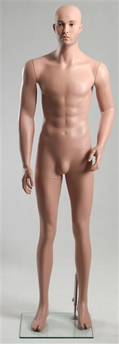 Short Male Caucasian Mannequin 5'9" Straight Pose