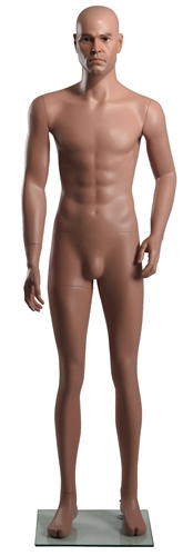 Male Caucasian Mannequin 5'9" Tall Straight Pose