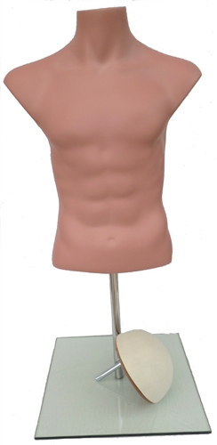 Headless Caucasian Male Small Size Half-Body Form