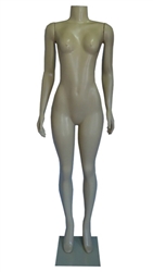 Unbreakable Headless Female Mannequin from www.zingdisplay.com