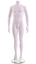 Matte White Male Mannequin