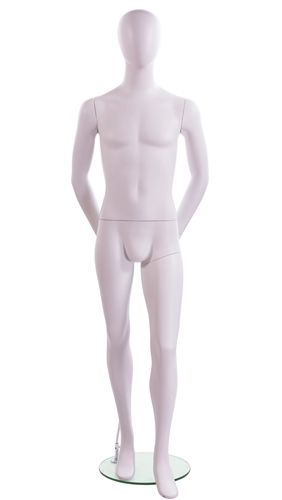 Matte White Male Mannequin