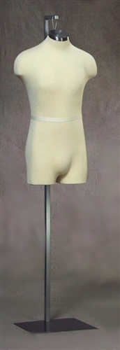 Hanging or Freestanding Male Coat Display Form from www.zingdisplay.com