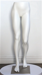 High End Running Female Leg Form Mannequin - Sprint Pose - 6 Colors