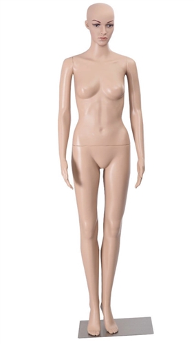 Unbreakable Realistic Fleshtone Female Mannequin. Shop all of our headless female mannequins at www.zingdisplay.com