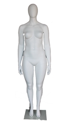 Photo: Jessie - Female Plus Sized Egghead Mannequin - Plus Size Collection