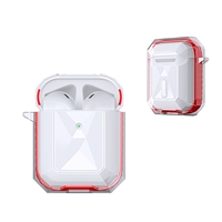 Airpods 1/2 Diamond Crystal Case Red