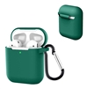 Airpods 1/2 Liquid Silicon Skin Case Green