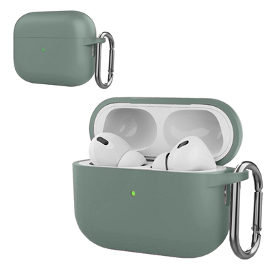 Airpods Pro 2 Liquid Silicon Skin Case Green