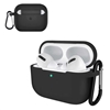 Airpods Pro Liquid Silicon Skin Case Black