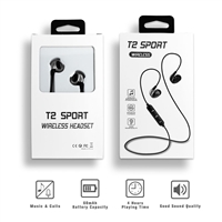 BTHF-T2 Stereo Super Base Sports Series Wireless Bluetooth Headsets