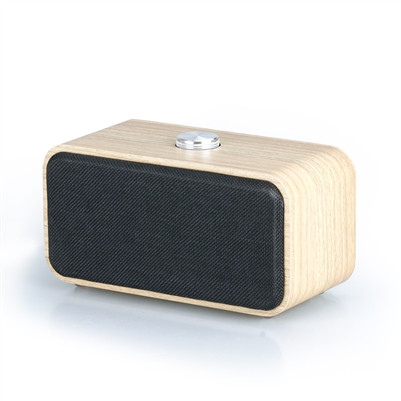 Universal Wooden HD Super Base Bluetooth Speaker With One Knob Control B-503