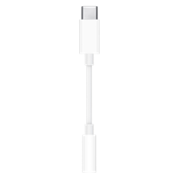 USB C TO 3.5MM HEADPHONE JACK ADAPTER WHITE