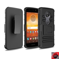 Motorola Moto G6 Play/ Moto G6 Forge/ Moto E5 /XT1922 Holster Combo Case Black