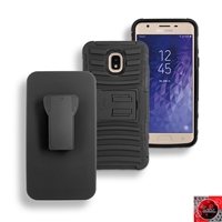 Samsung Galaxy J3 (2018)/ J3 Achieve/ J3 Star/ J337 Holster Combo Case CB5C Black