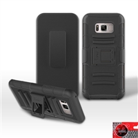 SAMSUNG GALAXY S8 / G950 HOLSTER COMBO CB5C BLACK