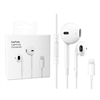 IPHONE 7/8/XR/11/12/13/14 STEREO EAR BUD WITH MIC & VOLUM CONTROL NONE BLUETOOTH  WHITE