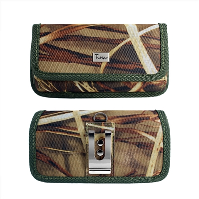 Horizontal Camouflage Nylon Canvas Rugged Pouch HP01F iPhone 6 S