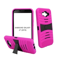 Samsung J7 2015 HYBRID CASE (HYB08) HOT PINK