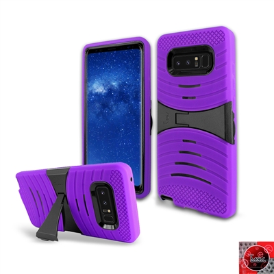Samsung Galaxy Note 8 / N950 HYBRID KICKSTAND COVER CASE HYB08 Purple