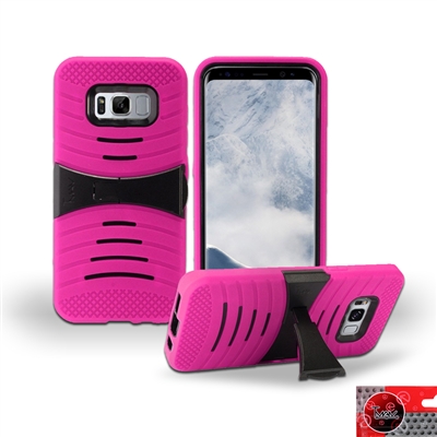 Samsung Galaxy S8 HYBRID KICKSTAND COVER CASE HYB08 PINK