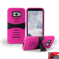 Samsung Galaxy S8 Plus / G955 HYBRID KICKSTAND COVER CASE HYB08 PINK