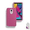 LG Stylo 5 Slim Defender Cover Case HYB12 Pink/White