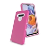 LG Stylo 6 Slim Defender Cover Case HYB12 Pink/White
