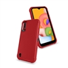 Samsung Galaxy A01 (A015) Slim Defender Cover Case HYB12 Red/Black
