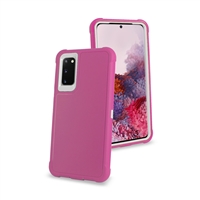 Samsung Galaxy S20 Plus 6.7" /G985 Slim Defender Cover Case HYB12 Pink/White