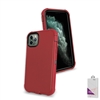 Apple iPhone 11 Pro Max (6.5") Slim Defender Cover Case HYB12 Red/Black