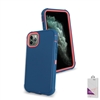 Apple iPhone 11 (6.1") Slim Defender Cover Case HYB12 Blue/Pink