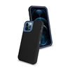 Apple iPhone 15 Slim Defender Cover Case HYB12 Black/Blue