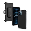 Apple iPhone 14 (6.1") Heavy Duty Armor Rugged Cover Case HYB12C Black/Black