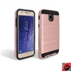 SAMSUNG Galaxy J7 Refine / Samsung Galaxy J7 Star/ J7 2018 Slim Armor Metal Brush Case for Wholesale