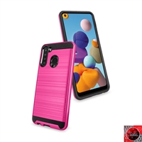 Samsung Galaxy A21 Slim Armor Metal Brush Case for Wholesale