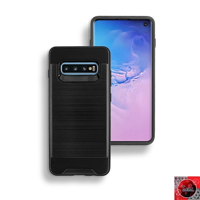 Samsung Galaxy S10 5G Slim Armor Metal Brush Case for Wholesale