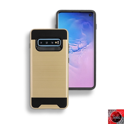 Samsung Galaxy S10 5G Slim Armor Metal Brush Case for Wholesale