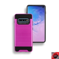 Samsung Galaxy S10 5G Slim Armor Metal Brush Case for Wholesale