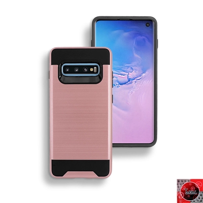 Samsung Galaxy S10 5G Slim Armor Metal Brush Case for Wholesale