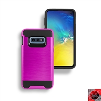 Samsung Galaxy S10 e Slim Armor Metal Brush Case for Wholesale