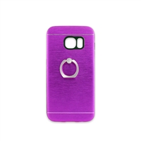 Samsung Galaxy S7 Aluminum Ring Stand CASE HYB24 Purple