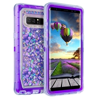 Samsung Galaxy S10 E Glitter OBox Hybrid Cover Case HYB26 Purple