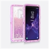Samsung Galaxy S9 Plus Glitter OBox Hybrid Cover Case HYB26 Light Pink