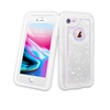 iPhone 6plus / 7plus/ 8 Plus Glitter OBox Hybrid Cover Case HYB26 Silver