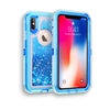 iPhone XS MAX Glitter OBox Hybrid Cover Case HYB26 Blue