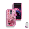 LG Aristo 3/ LG Aristo 2/ LG Tribute Empire Liquid Glitter Quicksand Case HYB26 Design 6