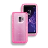 Samsung Galaxy Note 9 Hybrid 3pcs Cover Case Transparent Pink